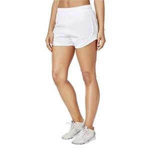 Nike Dri Fit Womens Tempo Track Running Workout Shorts White Size M 831558-100